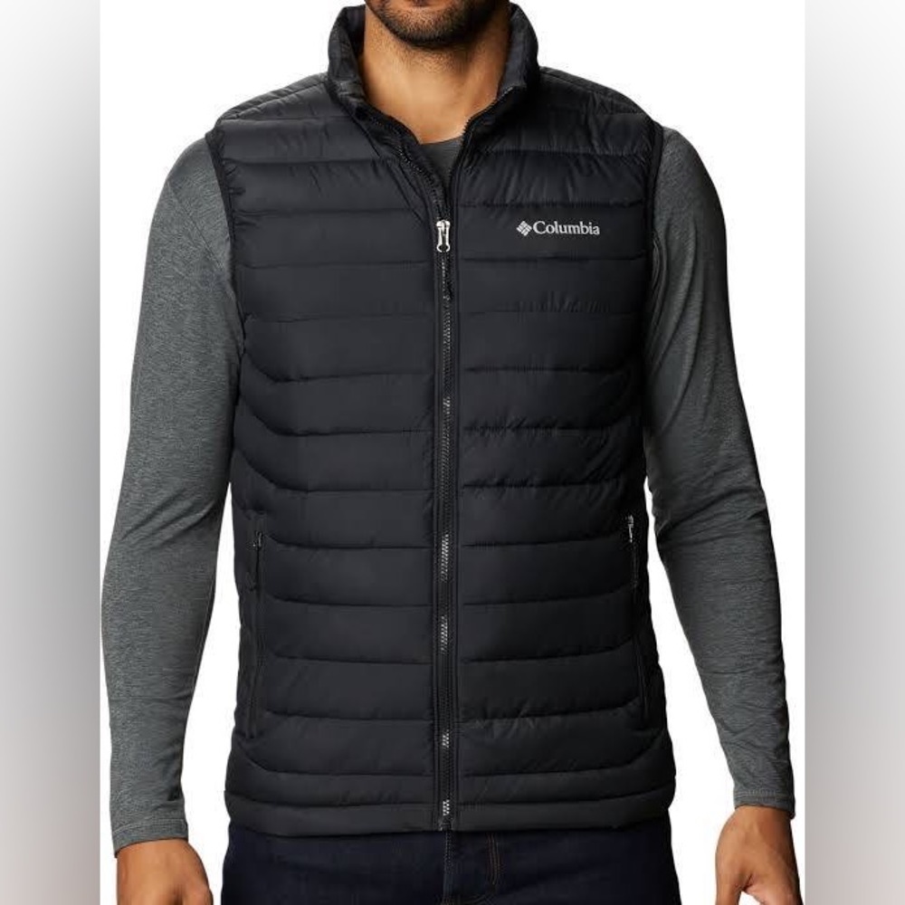 Columbia || Mens Black OmniHeat Vest Jacket